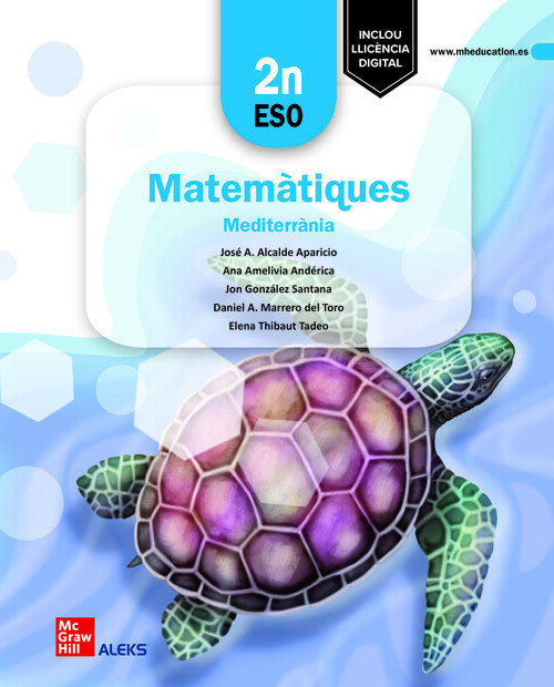 MATEMATIQUES 2N ESO. MEDITERRANIA. EDICIO LOMLOE