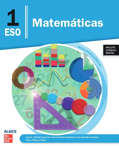 MATEMATICAS + ALEKS 1 ESO 2026