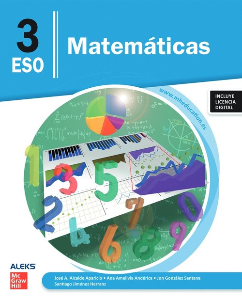 MATEMATICAS + ALEKS 3 ESO 2026