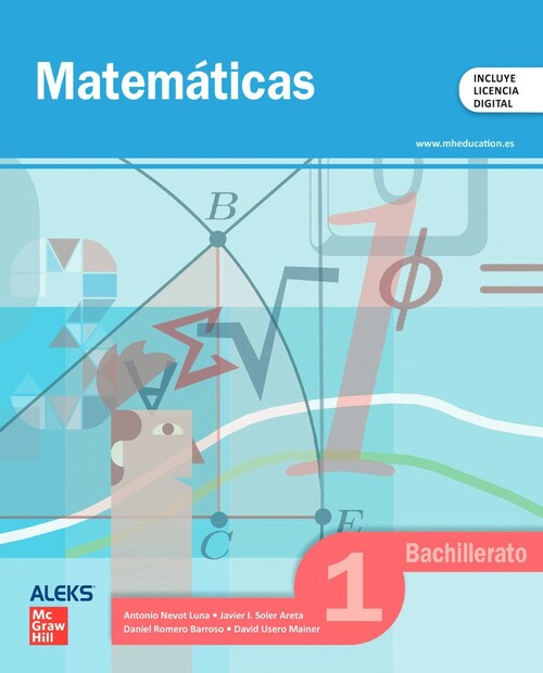 MATEMATICAS 1 BACH +ALEKS 2026