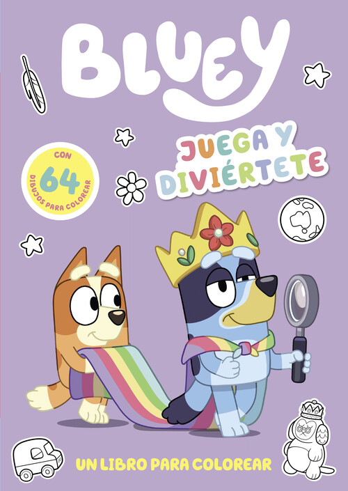 BLUEY - JUEGA Y DIVIERTETE. UN LIBRO PARA COLOREAR (EDICION