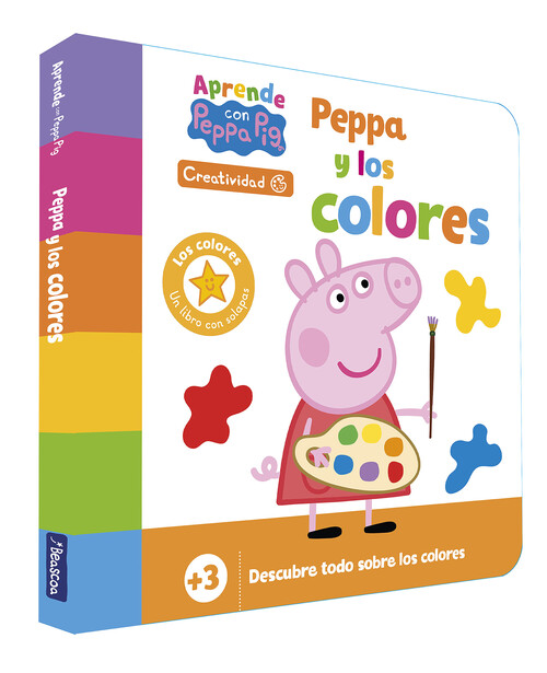 PEPPA PIG. LIBRO DE CARTON - APRENDE CREATIVIDAD CON PEPPA P