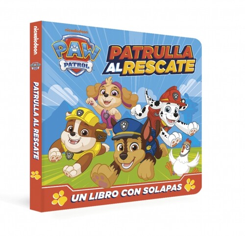 PAW PATROL / PATRULLA CANINA. LIBRO DE CARTON CON SOLAPAS -
