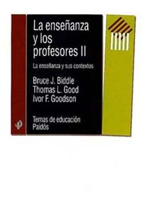 ENSE�ANZA Y LOS PROFESORES, II, LA