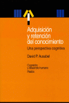 ADQUISICION Y RETENCION DEL CONOCIMIENTO