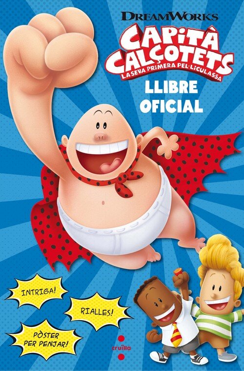 CAPITAN CALZONCILLOS LIBRO OFICIAL PELI