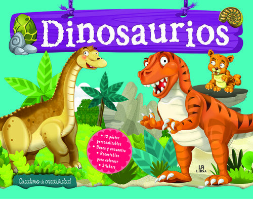 DINOSAURIOS (POSTERS PERSONALIZABLES,RECORTABLES,STICKERS)