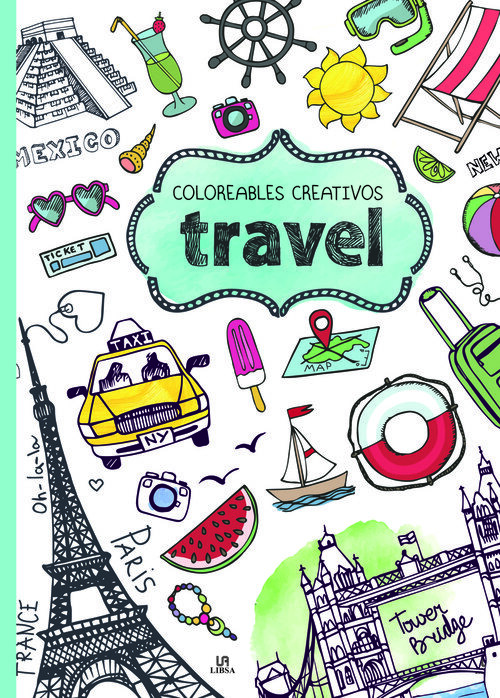 TRAVEL -COLOREABLES CREATIVOS