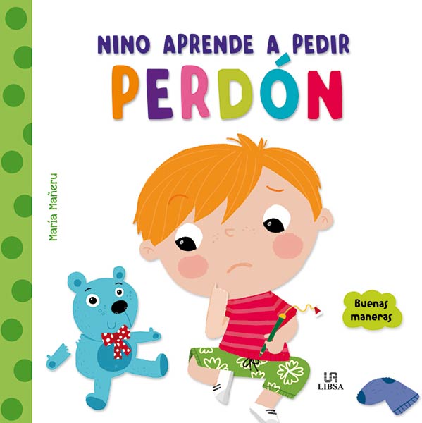 NINO APRENDE A PEDIR PERDON (BUENAS MANERAS 3)