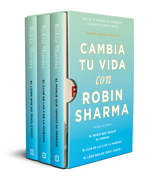 CAMBIA TU VIDA CON ROBIN SHARMA (EDICION LIMITADA)