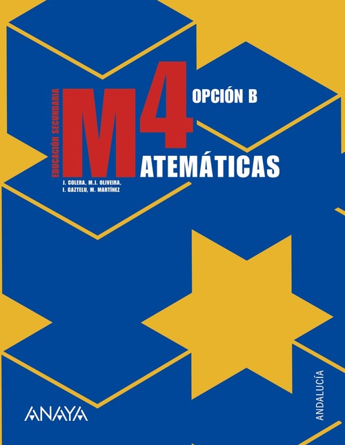MATEMATICAS 4. OPCION B-ANDALUCIA