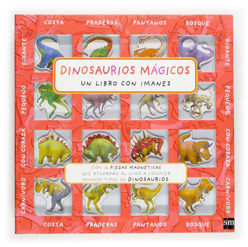 DINOSAURIOS MAGICOS-LIBRO CON IMANES