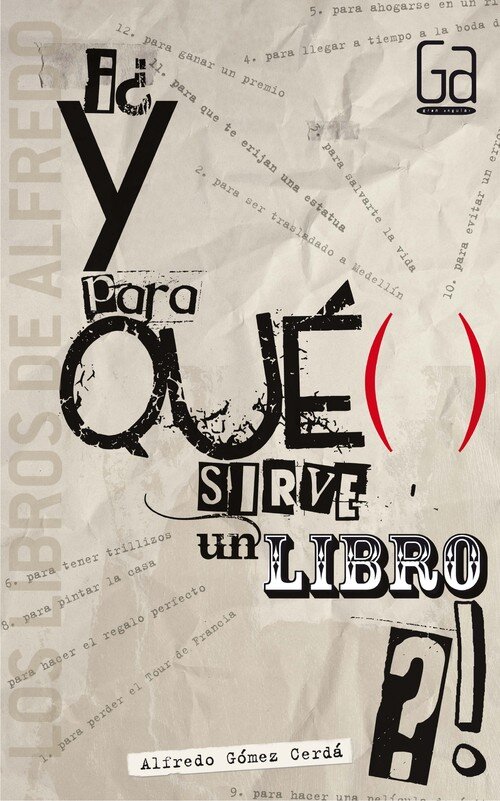 Y PARA QUE SIRVE UN LIBRO?
