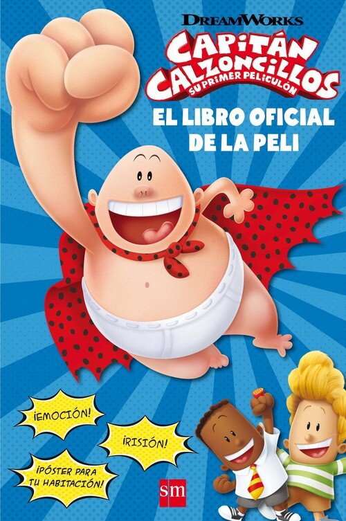 CAPITAN CALZONCILLOS LIBRO OFICIAL PELI