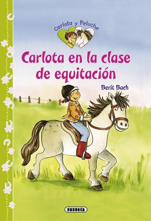 CARLOTA EN LA ESCUELA DE EQUITACION