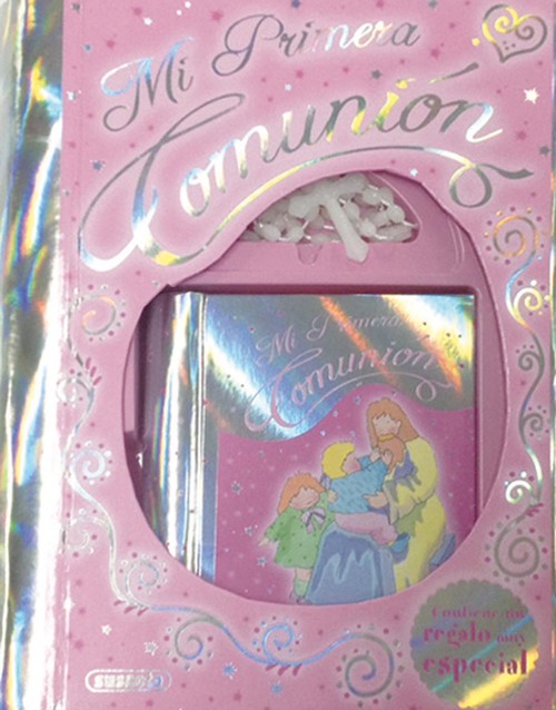 MI PRIMERA COMUNION ROSA