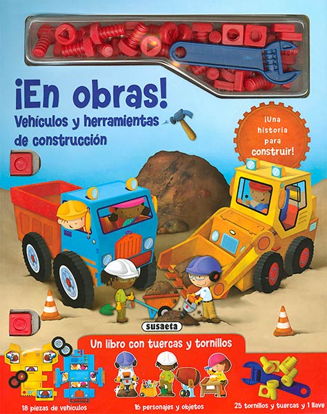 EN OBRAS! VEHICULOS Y HERRAMIENTAS DE CONSTRUCCION.