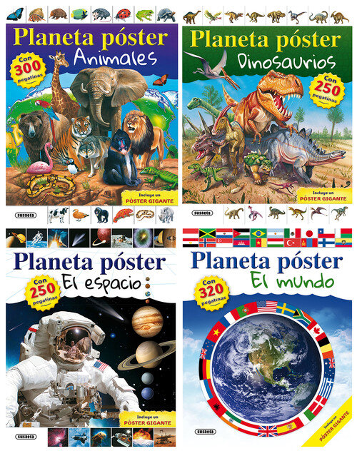 PLANETA POSTER (4 TITULOS)