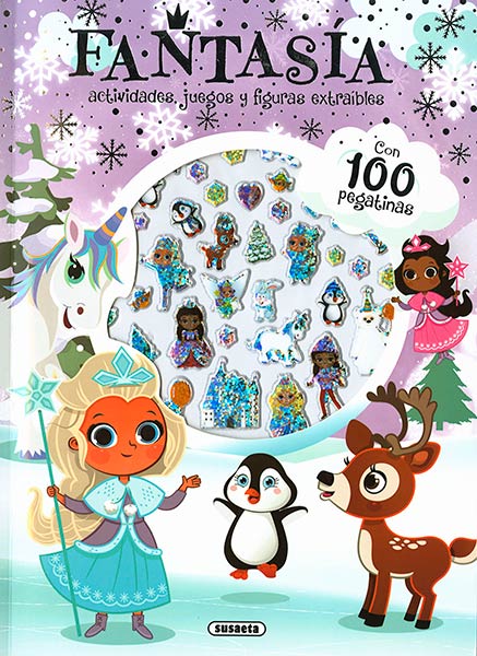 FANTASIA CON 100 PEGATINAS