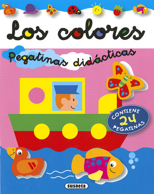COLORES PEGATINAS DIDACTICAS, LOS