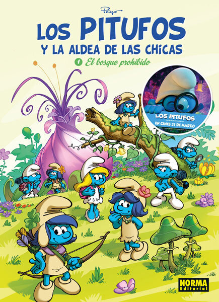 PITUFOS Y LA ALDEA DE LAS CHICAS 1, LOS-EL BOSQUE PROHIBIDO