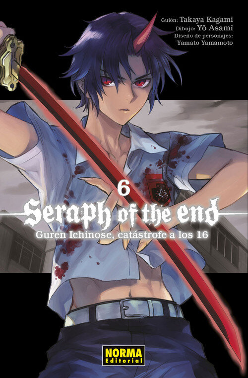 SERAPH OF THE END 06 GUREN ICHINOSE CATASTROFE A LOS 16