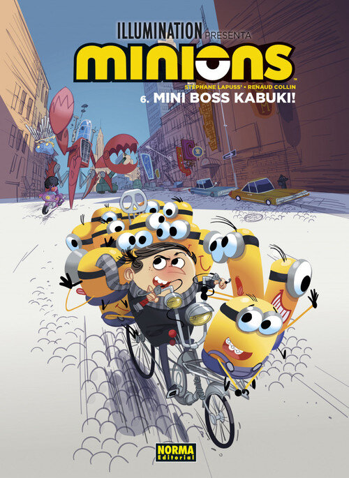 MINIONS 6, LOS. MINI BOSS KABUKI!