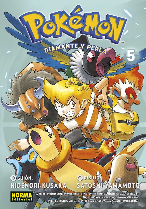 POKEMON 21. DIAMANTE Y PERLA 05