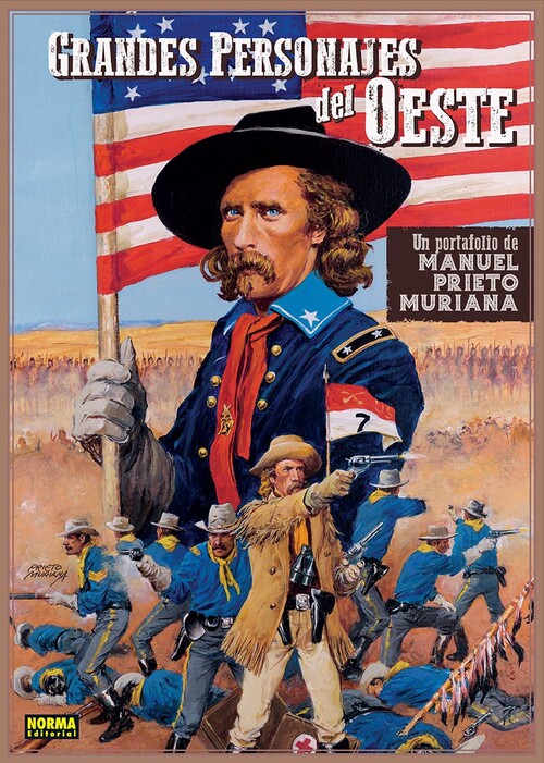 GRANDES PERSONAJES DEL OESTE. PORTAFOLIO MANUEL PRIETO MURIA
