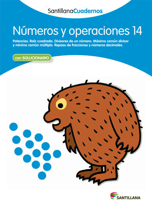 NUMEROS Y OPERACIONES 14-2012 CON SOLUCIONARIO