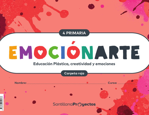 PLASTICA 4 EP CUAD+FICHAS EMOCION ROJO 2019