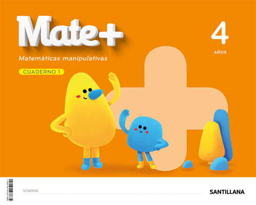 MATE+ 4 AOS CUAD 2020 MATEMATICAS MANIPULATIVAS