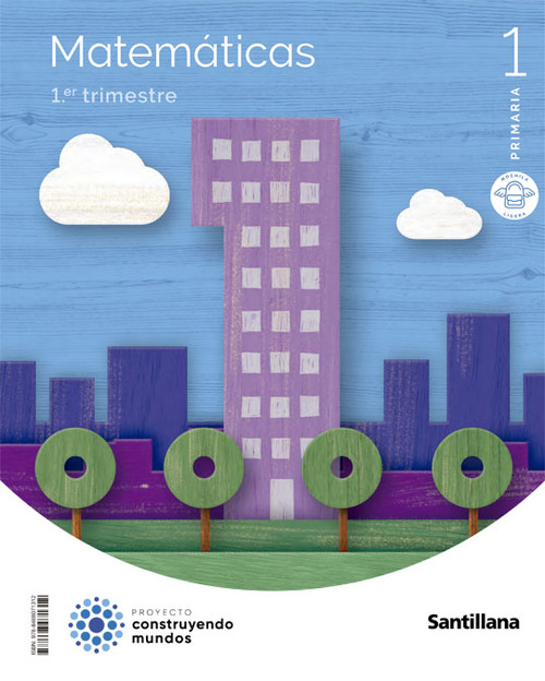 MATEMATICAS 1 EP MOCHILA LIGERA 2022 CM