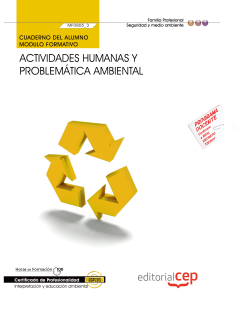 CUADERNO DEL ALUMNO ACTIVIDADES HUMANAS Y PROBLEMATICA AMBIE