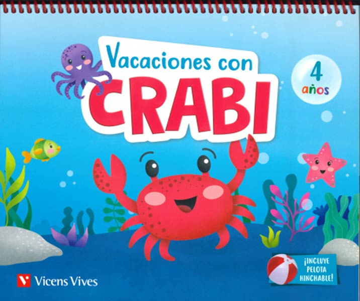VACACIONES CON CRABI (4 AOS)+ BALON PLAYA