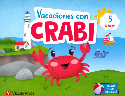 VACACIONES CON CRABI (5 AOS)+BALON PLAYA