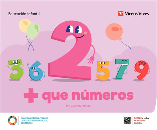 MAS QUE NUMEROS CUADERNO 2 3 A�OS