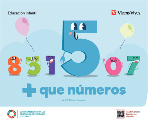 MAS QUE NUMEROS CUADERNO 5 4 A�OS