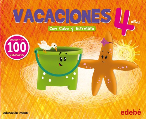 VACACIONES 4 AOS-CON CUBO Y ESTRELLITA