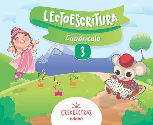 CRECELETRAS 3 LECTOESCRITURA CUADRICULA