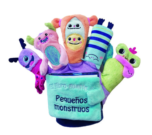 PEQUE�OS MONSTRUOS (LIBRO GUANTE CON TITERES DE DEDO)