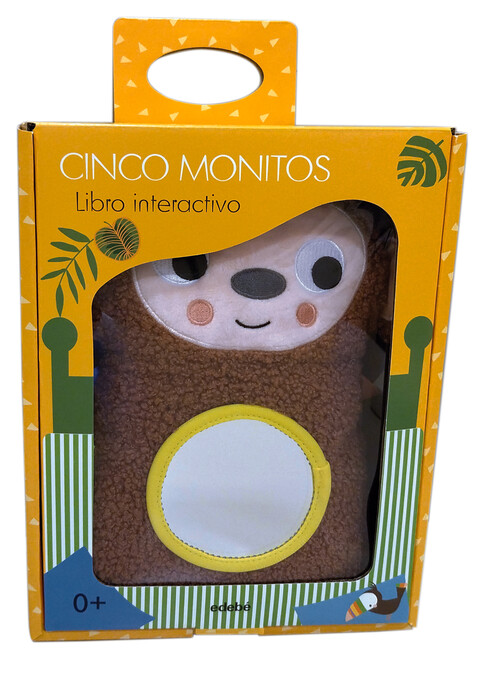 CINCO MONITOS (LIBRO INTERACTIVO PARA BEBES)