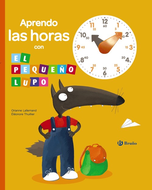 APRENDO LAS HORAS CON EL PEQUE�O LUPO