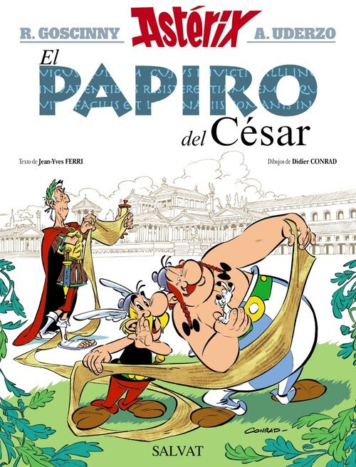 ASTERIX Y EL PAPIRO DEL CESAR