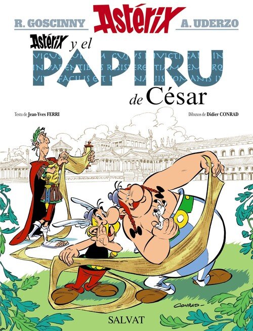 ASTERIX Y EL PAPIRU DE CESAR