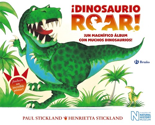 DINOSAURIO ROAR UN MAGNIFICO ALBUM CON MUCHOS DINOSAURIOS