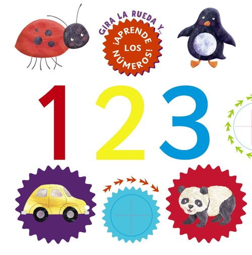 GIRA LA RUEDA Y APRENDE LOS NUMEROS