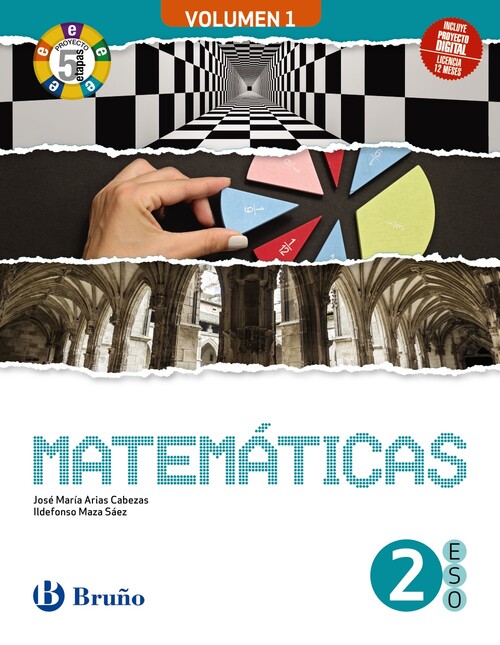 MATEMATICAS 2 ESO TRI PROYECTO 5 ETAPAS 2023