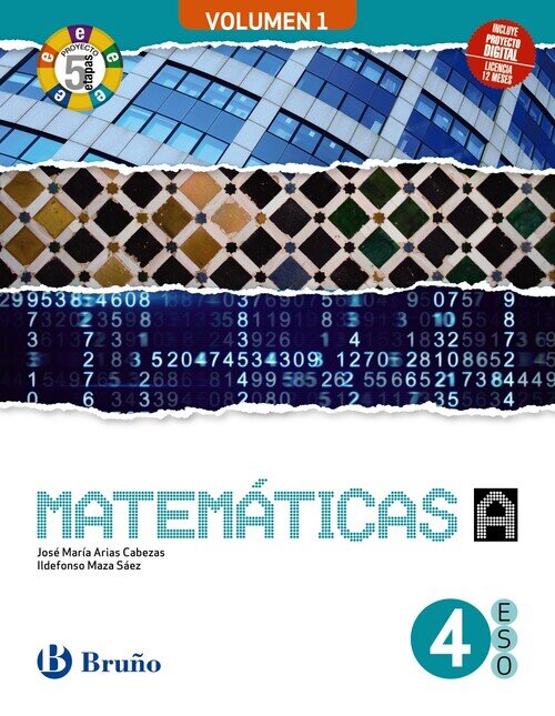 MATEMATICAS 4 A ESO TRI PROYECTO 5 ETAPAS 2023