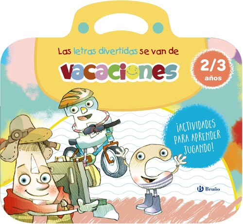 LETRAS DIVERTIDAS SE VAN DE VACACIONES, LAS. 2-3 A�OS